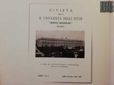 La storia dell'Universit� di Bari
